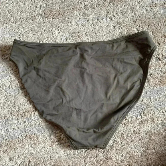 Victoria's Secret Vintage Army Green Bikini Bottoms: Size XL - Picture 6 of 6